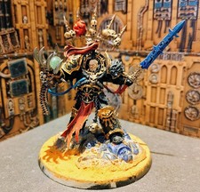 Warhammer 40k Abaddon the Despoiler – Fully Painted Chaos Lord – UK Seller