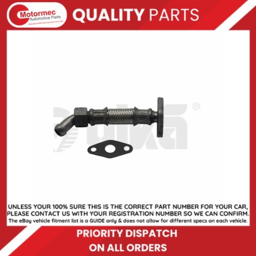 Turbo oil feed pipe - pipe, vw