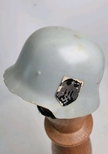 Vintage Action Man German Helmet with Elastic Chin Strap Original Palitoy VAM
