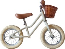 Voltaire Balance Bike VOL12-00003 Cream 2-4 Years Old 12" Wheel Kids Lightweight