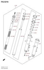 Suzuki Genuine Holder Axle