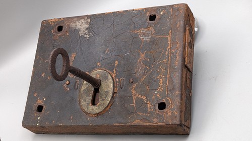 Antique victorian large iron - victorian,