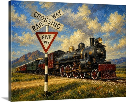 Vintage old steam engine - old,