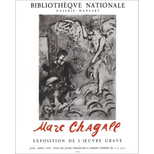 Marc chagall lithograph - chagall,