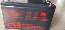  4x Battery's CSB UPS 12460-7F2 12V 460W Lead Acid  UPS12460