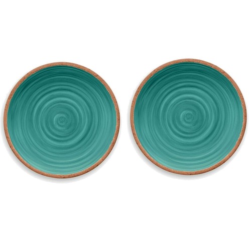 Turquoise rustic swirl - turquoise,