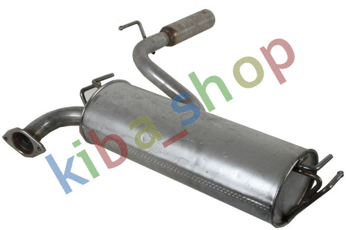 Exhaust system rear silencer - exhaust,
