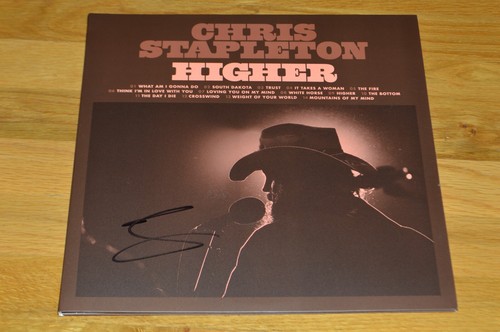 Chris stapleton autographed - chris,
