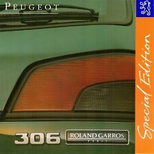 Peugeot 306 Roland Garros 1.6 3-dr Limited Edition 1994 UK Market Sales Brochure