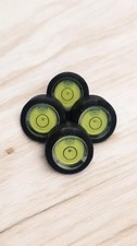 4 x NEW LARGE Spirit Level Inserts For 25MM Threaded Leg Caps STEEL THREAD