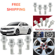 4PCS Wheel Nuts Bolts 17mm Hex