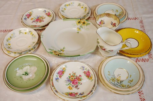 Vtg bone china - bone,