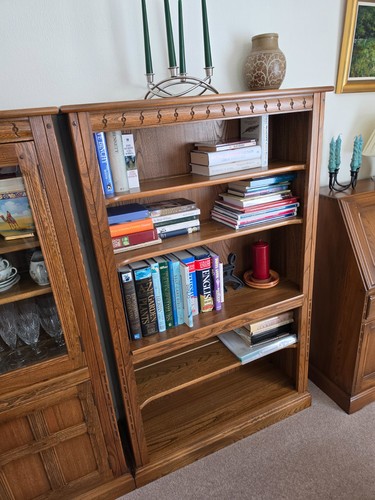 Ercol mural bookcase wide - ercol,