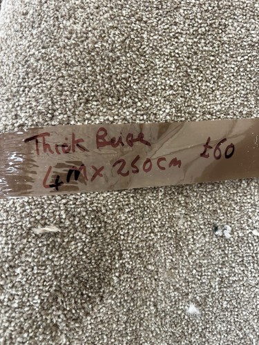 Carpet offcut thick - , 4m