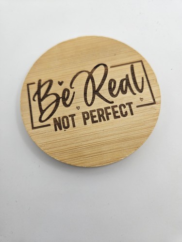 Laser engraved compact mirror - compact,