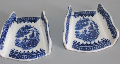 Antique pair caughley - pair,