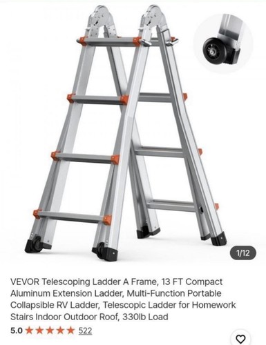 Vevor telescoping frame - vevor, a-frame