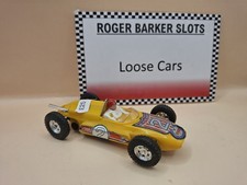 Scalextric Offenhauser Yellow #2 Classic Triang Loose 1/32 Slot Car Racing
