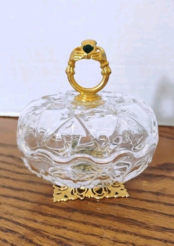 Killarney crystal trinket box - crystal,