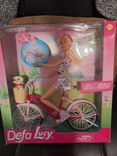 Defa lucy doll with glam bike