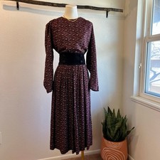 Vintage Prairie Floral Suede