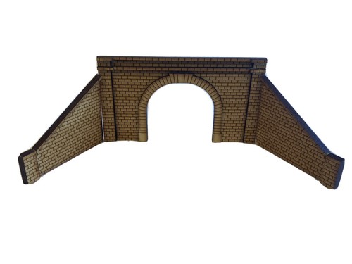 Train tunnel inc retaining - train,