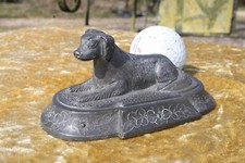Heavy cast metal Spaniel dog