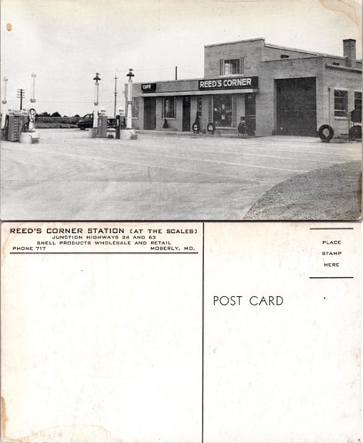Reeds corner station - corner, cafe