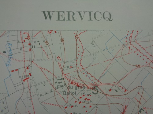 Ww1 trench map - ww1, (july