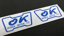 Honda OK Inspection Decals