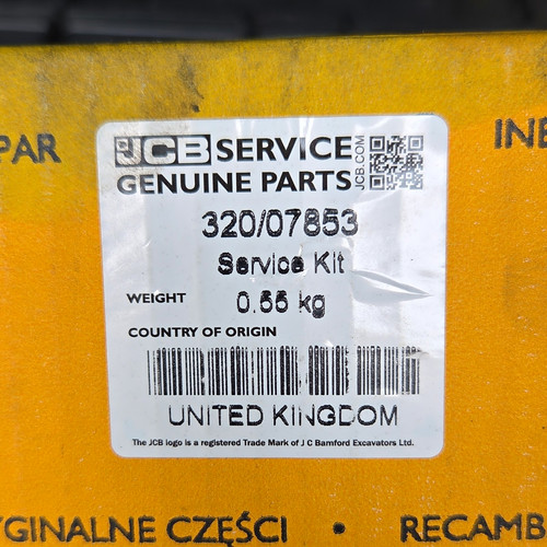 Jcb service kit 320 - service, 320/07853