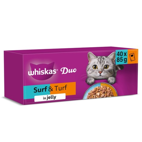 120 85g whiskas duo - 1+, surf