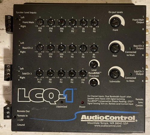 Audiocontrol lcq channel - audiocontrol,
