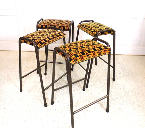 Vintage bus seat - vintage, stacking