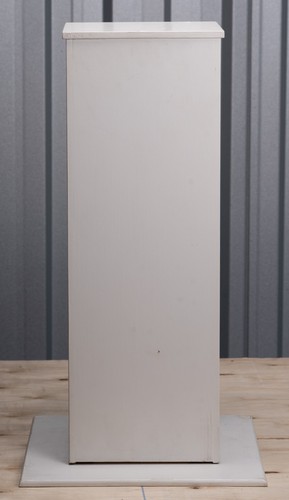 Wood display pedestal - display,