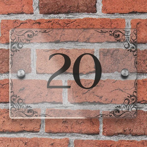 Vintage house number sign - vintage,
