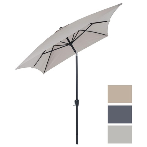 3mx2m rectangle garden parasol - 3mx2m,