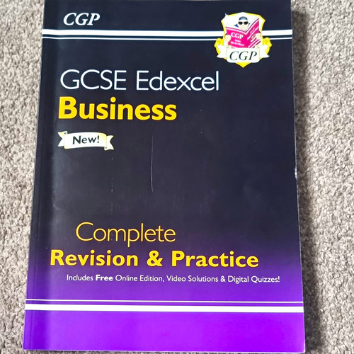 Cgp gcse edexcel business - cgp,