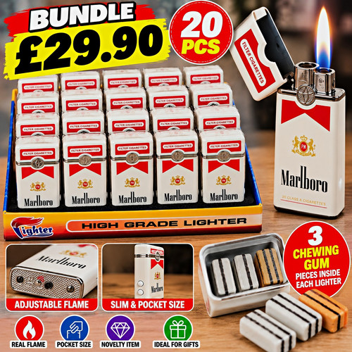 20x marlboro style flip top - flip,