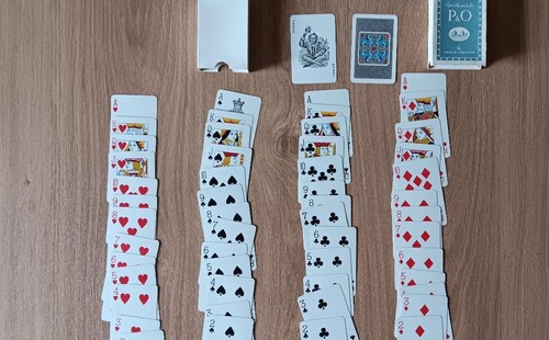 Vintage playing cards - cards, by