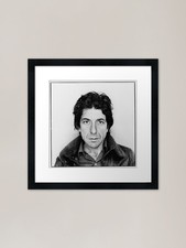 Leonard Cohen Black and White