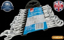 Versatile 11PC Metric Spanner