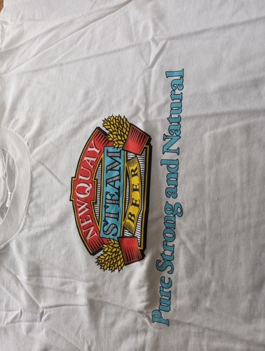 Newquay steam beer shirt - steam, t.shirt