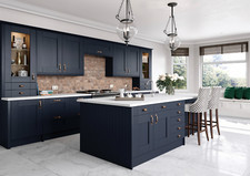 Indigo blue shaker - blue,