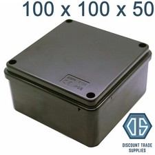 1-100 x Black Adaptable Box