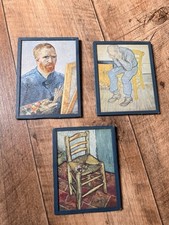 Van Gogh print art framed the
