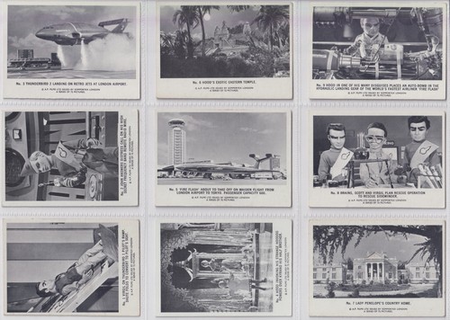 Trade cards thunderbirds - cards,
