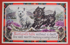 50s Dog Comic SCOTLAND'S HILLS