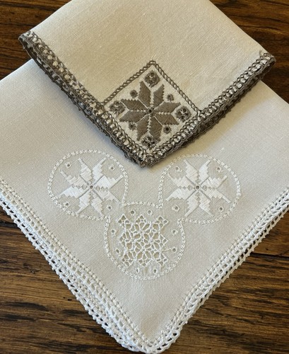 Lefkara lace handmade linen - 2,