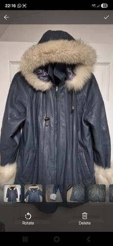 Lld 100 leather fur - lld, jacket